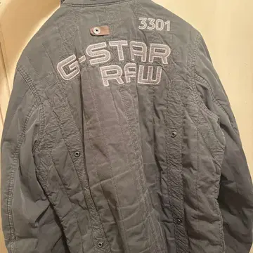 G-STAR RAW 3301 밀리터리 자켓 그레이