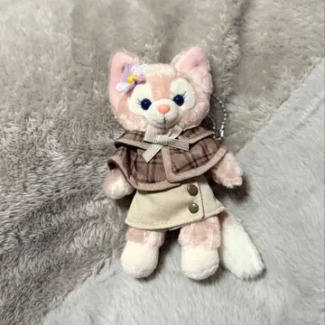 리나벨 봉제인형 배지 키링 탐정 코스튬