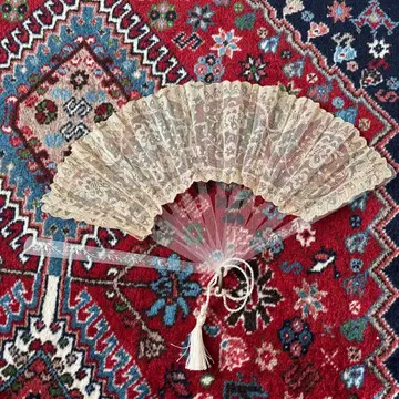 앤티크 레이스 부채