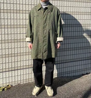 체코군 M-60 레인 드롭 카모 필드 코트