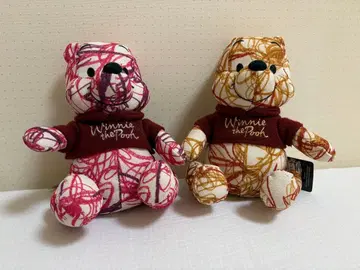 곰돌이 푸 봉제 인형 2개 세트