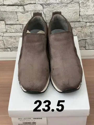 [컨디션 최상] fit fit 미드컷 스니커즈 사이드고어 23.5cm