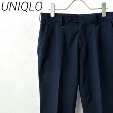 UNIQLO 감동 팬츠 울트라 라이트 코튼 라이크 슬랙스 심플