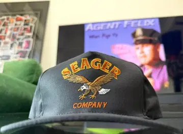 USA SEAGER 시거 캠핑 캡 블랙