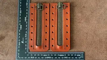 7홀용 지퍼 유닛 브라운 a