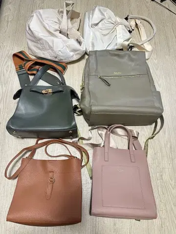 숄더백, 백팩 6점 묶음 판매