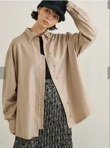 더블 칼라 셔츠 이아파피요네