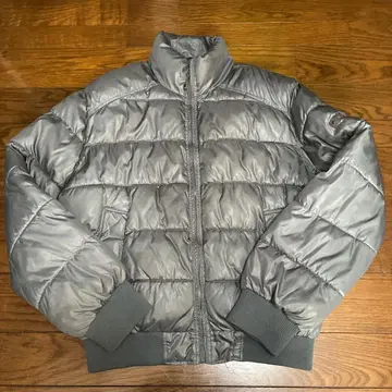 캘빈 클라인 다운 자켓 메탈릭 실버