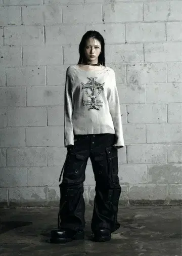 Rosen Kreuz VINTAGE WAFFLE KNIT