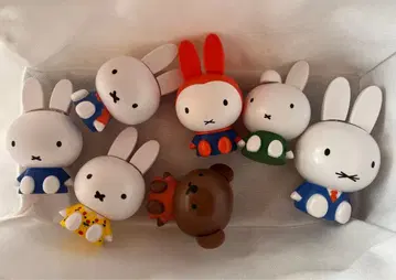 미피 캡슐 캐릭터 가챠가챠 7체 세트 아빠 보리스