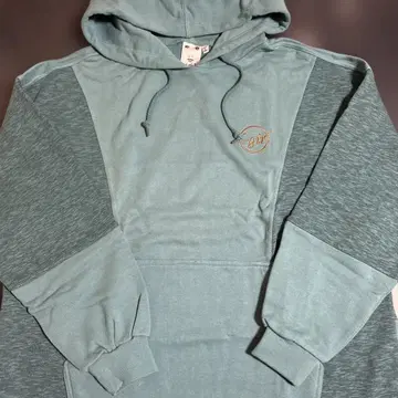 X-girl 로고 자수 후드티 트레이닝복