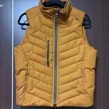 TS DESIGN 퀼팅 베스트 M 사이즈 카멜