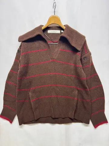 GU 보더 세일러 카라 스웨터 by rokh 콜라보 니트