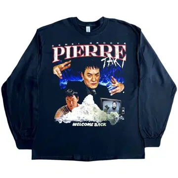 덴키 그루브 피에르 타키 [L 사이즈] 긴팔 블랙