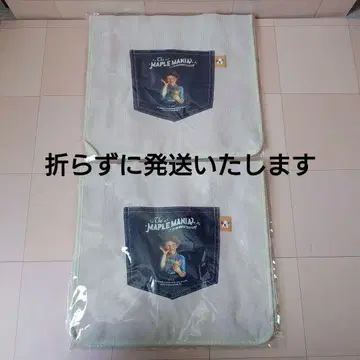 2개 세트 미사용 새상품 메이플 매니아 오리지널 코듀로이 토트백