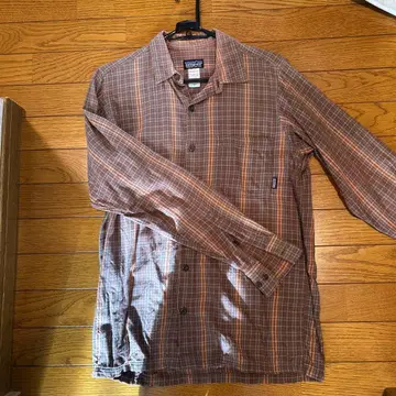 patagonia 오가닉 코튼 체크 셔츠 S