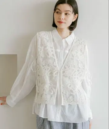 2WAY 튤 코드 레이스 베스트 니코앤드