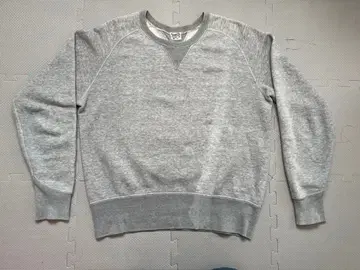 그레이 V넥 맨투맨 트레이닝복