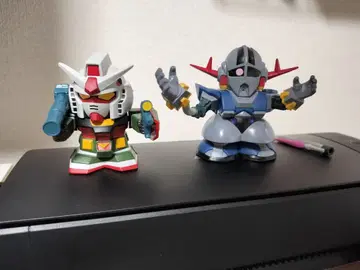 SD 건담 ms 합금 피규어 2체 세트