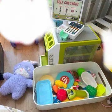 냉동고 완구 셀프 체크아웃 포함