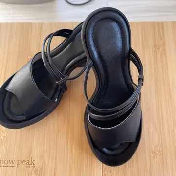 리게타 샌들 블랙 S