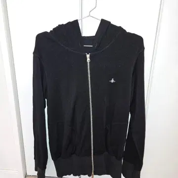 블랙 풀 집업 후드티