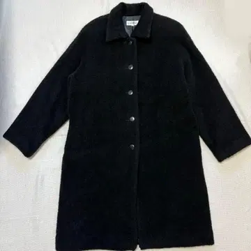 00s 빈티지 스탠 칼라 보아 코트 아카이브 그런지 y2k