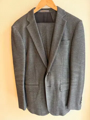 그레이 비즈니스 정장 세트