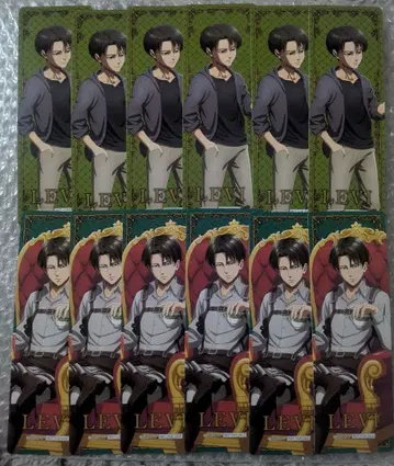 진격의 거인 애니메이트 특전 책갈피 리바이