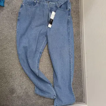 HALHAM 스톤 워시 데님 팬츠 L 사이즈