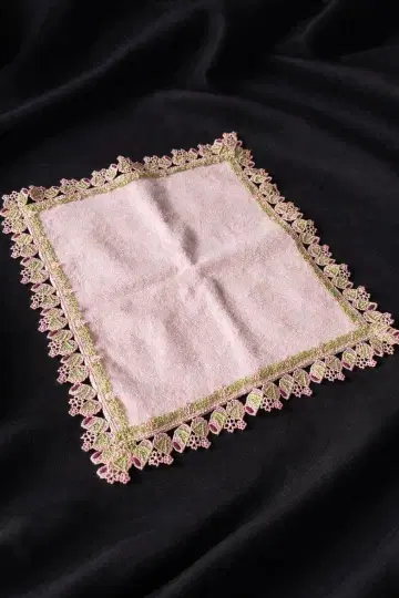 치카자와 레이스 타월 손수건 사쿠라모치