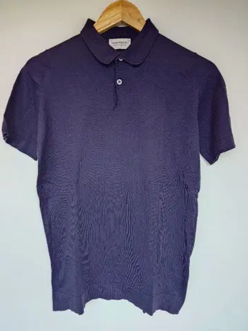 JOHN SMEDLEY 피케 셔츠 S 씨 아일랜드 코튼