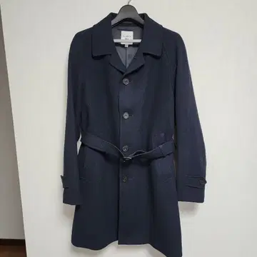 JWAnderson 유니클로 울 코트 다크 네이비