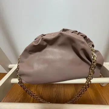 SNIDEL 핑크 베이지 백