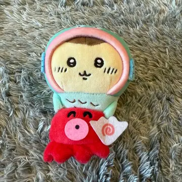 치이카와 x 산리오 데스크탑에서 지켜보는 걸이 봉제 인형