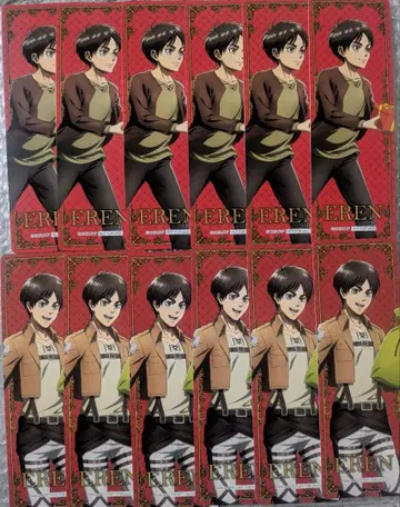 진격의 거인 애니메이트 특전 책갈피 엘렌