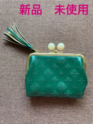 Daily russet 이단 접이식 지갑 새상품 그린