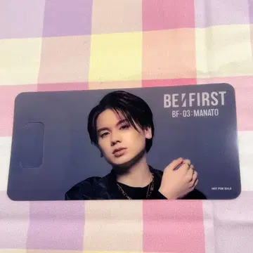 BE:FIRST 클리어 책갈피 마나토
