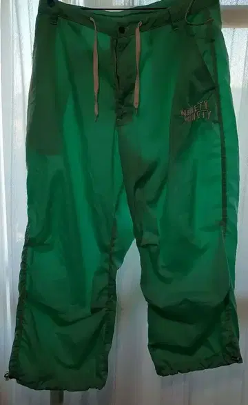 NINETY NINETY 9090 민트 그린 팬츠 L 사이즈
