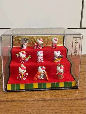 헬로키티 가부키 피규어 세트 9개