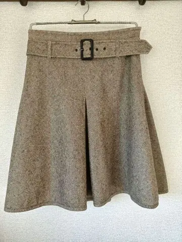 Jeanpaul Gaultier 동일 원단 벨트 스커트