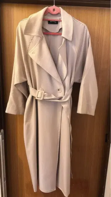 omekashi 베이지 트렌치코트 36 사이즈