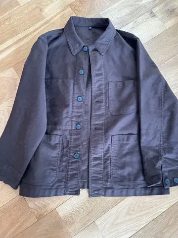 무인양품 신사 나무 열매로 만든 카포크 혼방 몰스킨 자켓