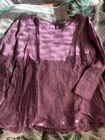 새상품급 SM2 긴팔 블라우스 린넨 100