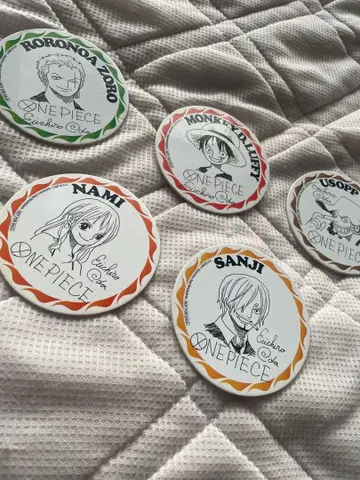 원피스 캐릭터 코스터 세트