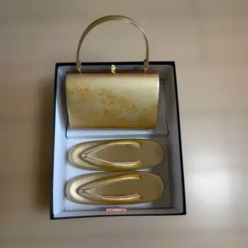 골드 조리와 핸드백 세트