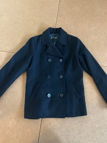 EAST BOY 네이비 피 코트