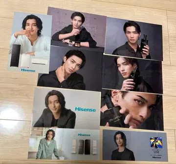 요코하마 류세이 슈에무라 Hisense 미니 포스터 9장 세트