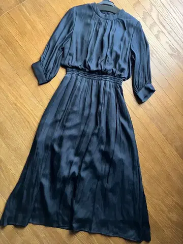 green label relaxing 7부 소매 원피스