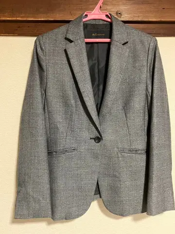 m.f. editorial 그레이 테일러드 자켓 L